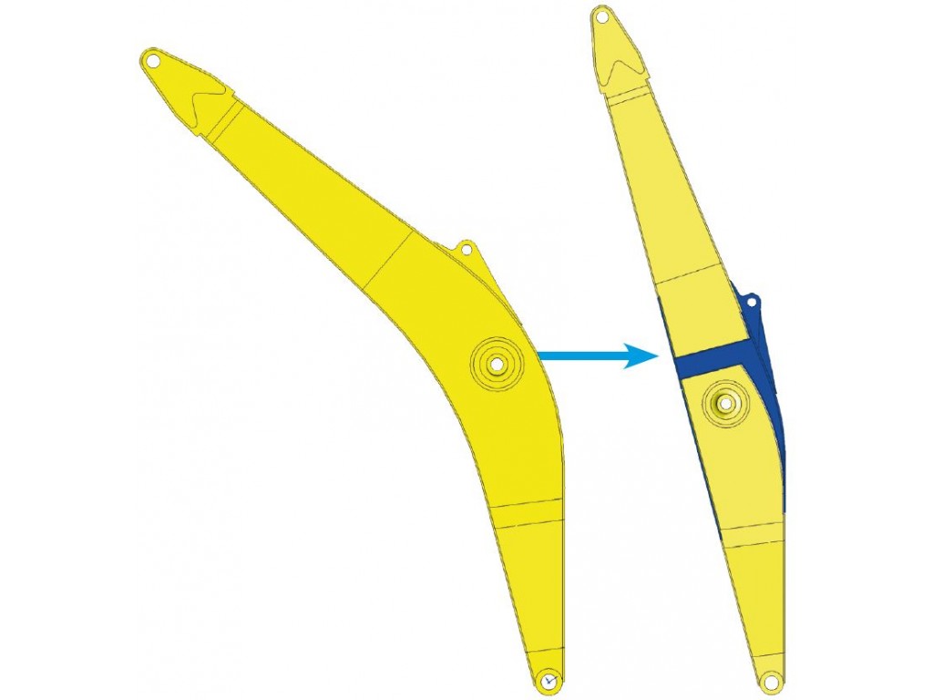 Caterpillar 315 DEM da demolizione Straight-boom